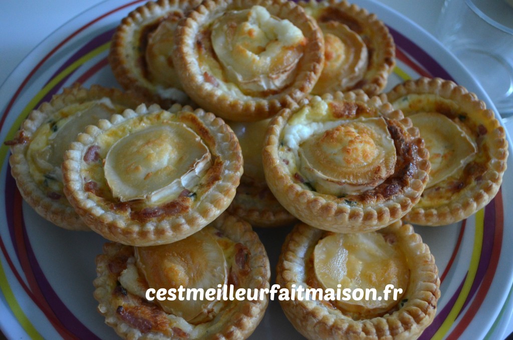 Tartelettes au fromage de chèvre