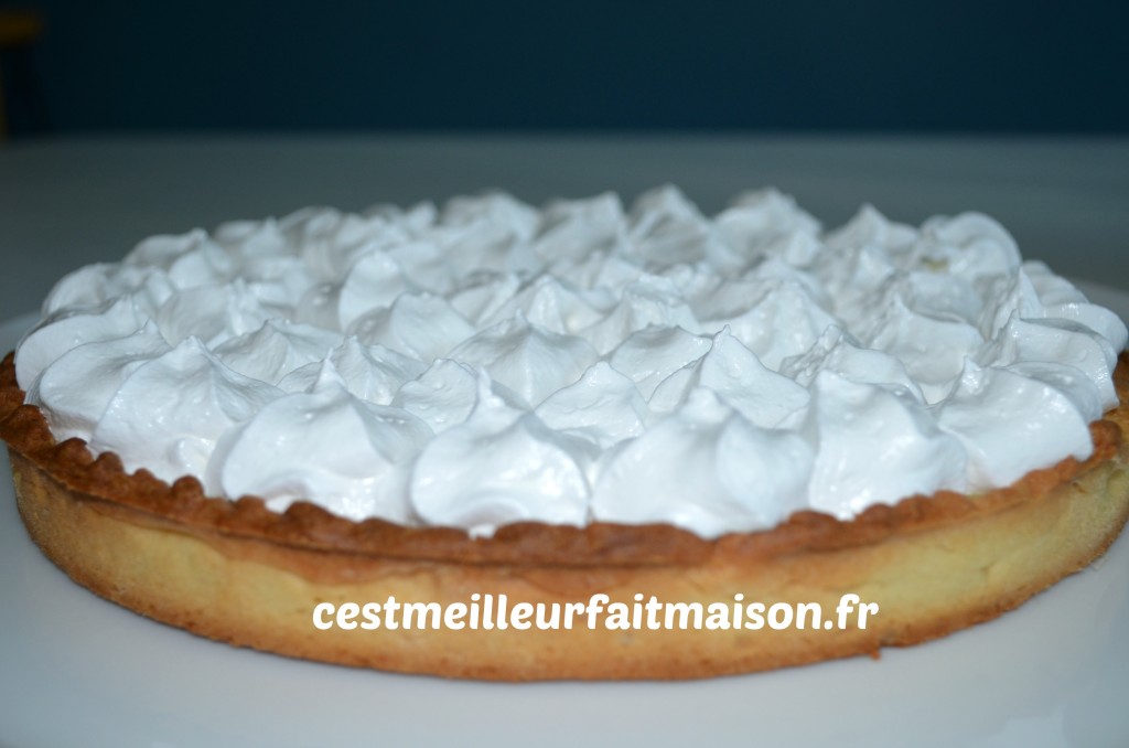 Tarte au citron meringuée