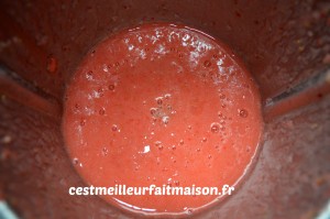 Smoothie fraises banane