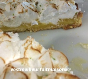 Tarte au citron meringuée