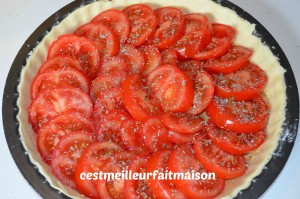 Tarte à la tomate