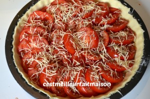 Tarte à la tomate