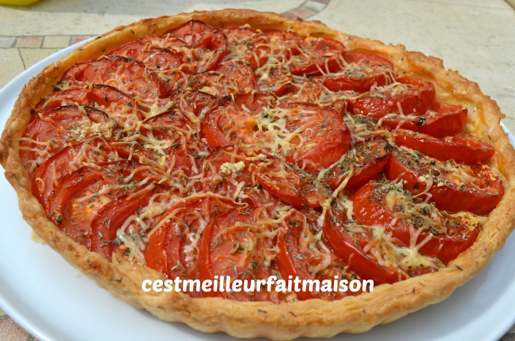 Tarte à la tomate