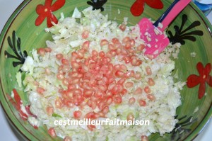 Salade au chou blanc