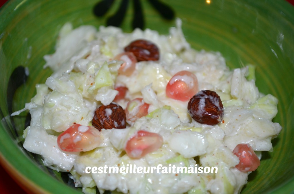 Salade au chou blanc