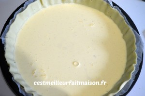 Quiche au Sainte Maure de Touraine