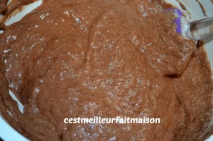 Gâteau au chocolat sans beurre ni sucre