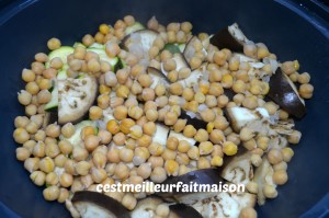 Légumes aux saveurs orientales