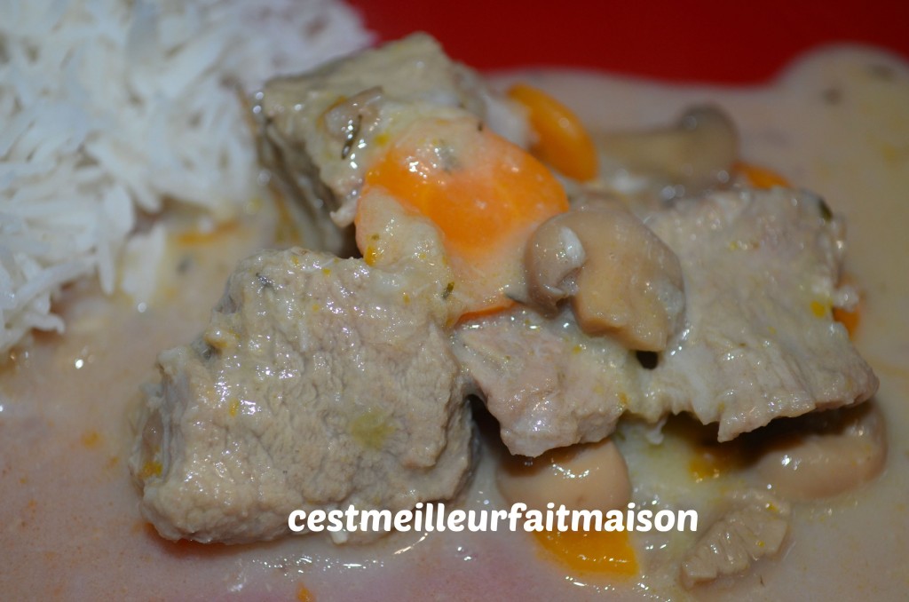 Blanquette de veau au Thermomix