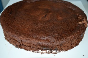 Gâteau au chocolat sans beurre ni sucre