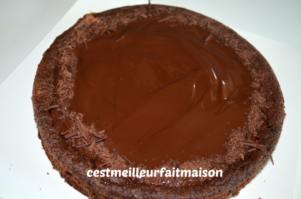 Gâteau au chocolat sans beurre ni sucre