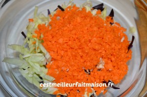 Salade vitaminée et colorée