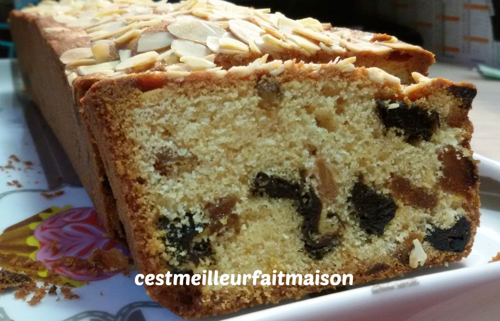 Cake aux fruits secs