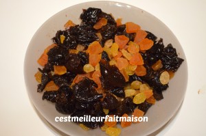 Cake aux fruits secs