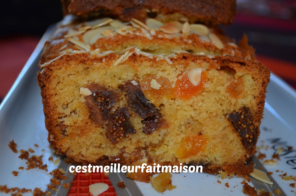 Cake aux fruits secs