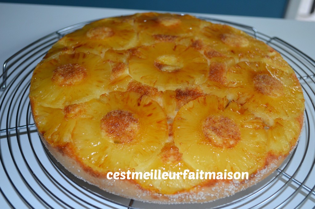 Gâteau renversé à l'ananas