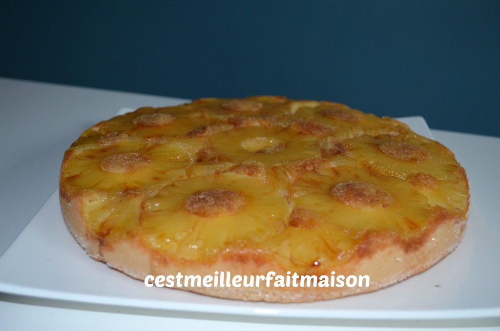 Gâteau renversé à l'ananas