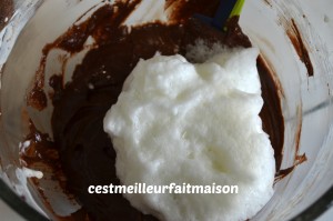 Crousti-fondant au chocolat et aux framboises