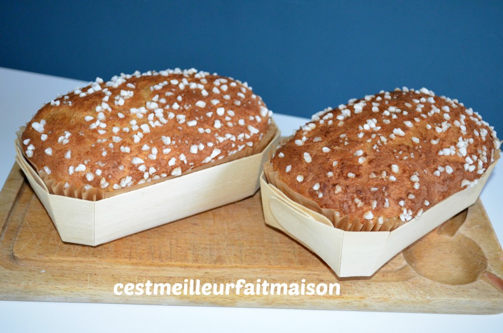 Brioche rapide sans pétrissage