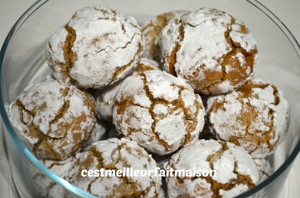 Amaretti à la crème de marron