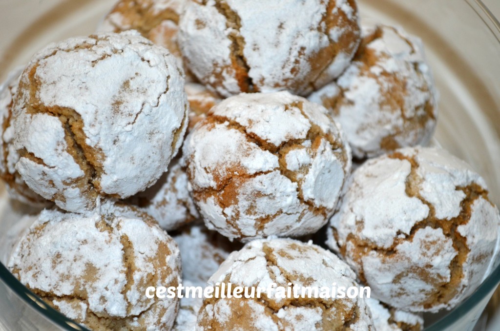 Amaretti à la crème de marron