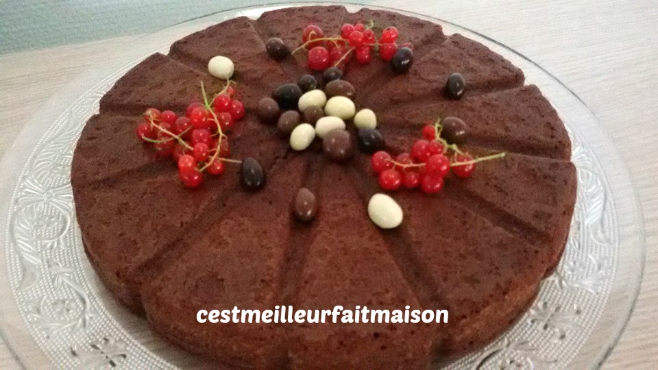 Gâteau au chocolat et à l'huile d'olive