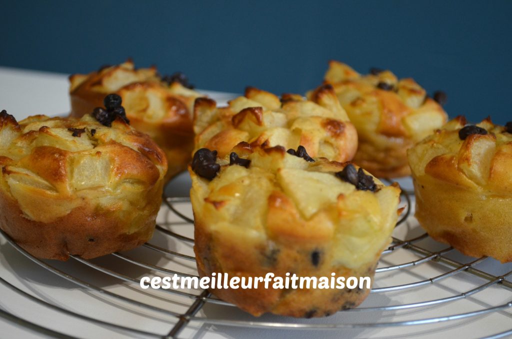 Gâteaux poires chocolat sans sucre