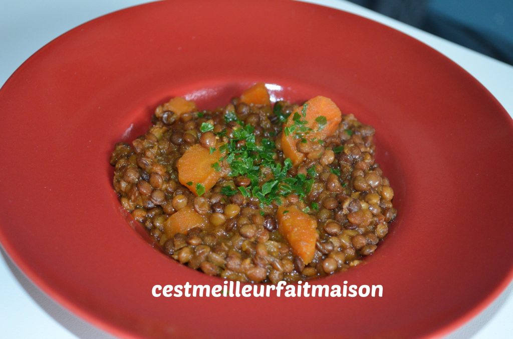 Lentilles à la marocaine