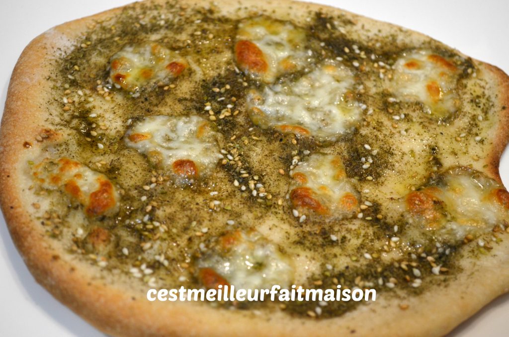 Pizza au zaatar