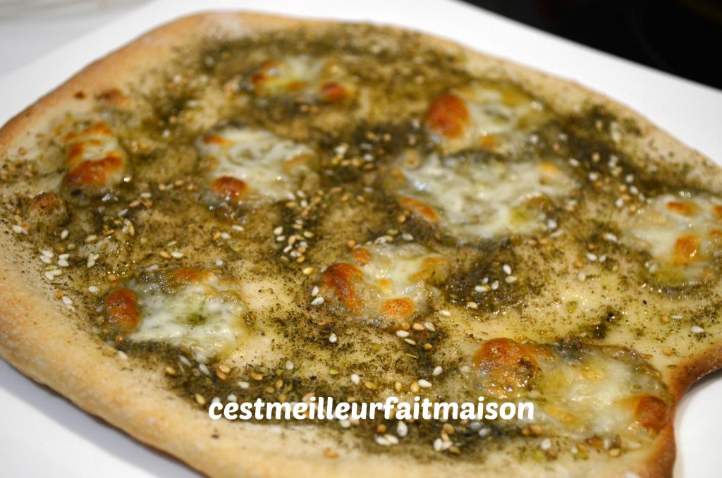 Pizza au zaatar