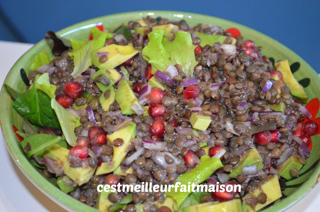 Salade de lentilles