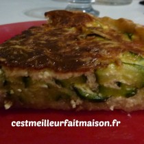 tarte aux courgettes