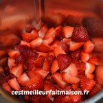 Confiture fraises framboises