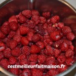 Confiture fraises framboises