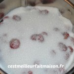 Confiture fraises framboises