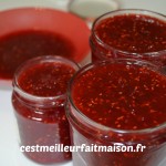 confiture fraises ramboises