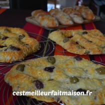 Fougasses aux olives