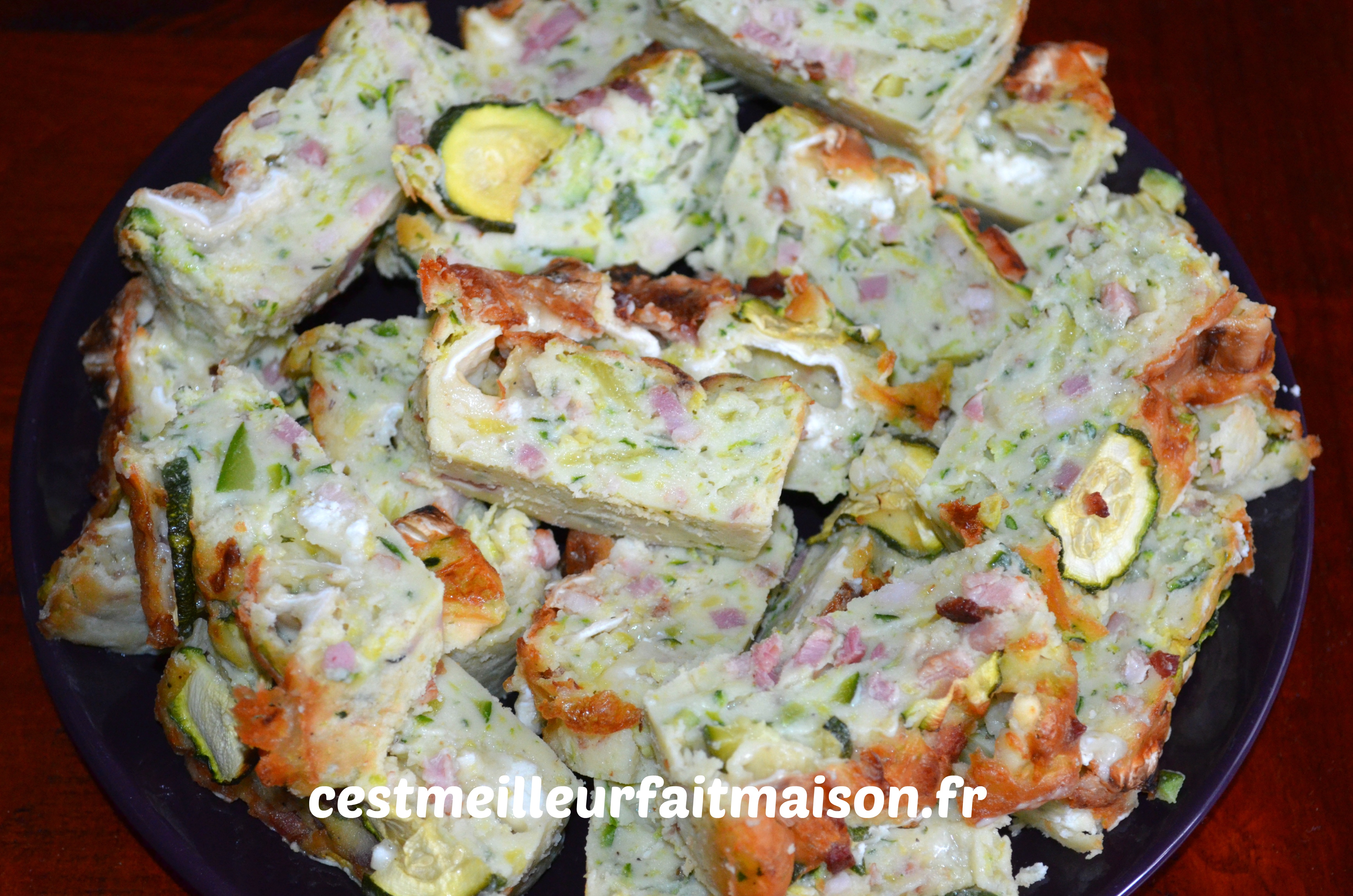Terrine de courgettes au chèvre C'est meilleur fait maison