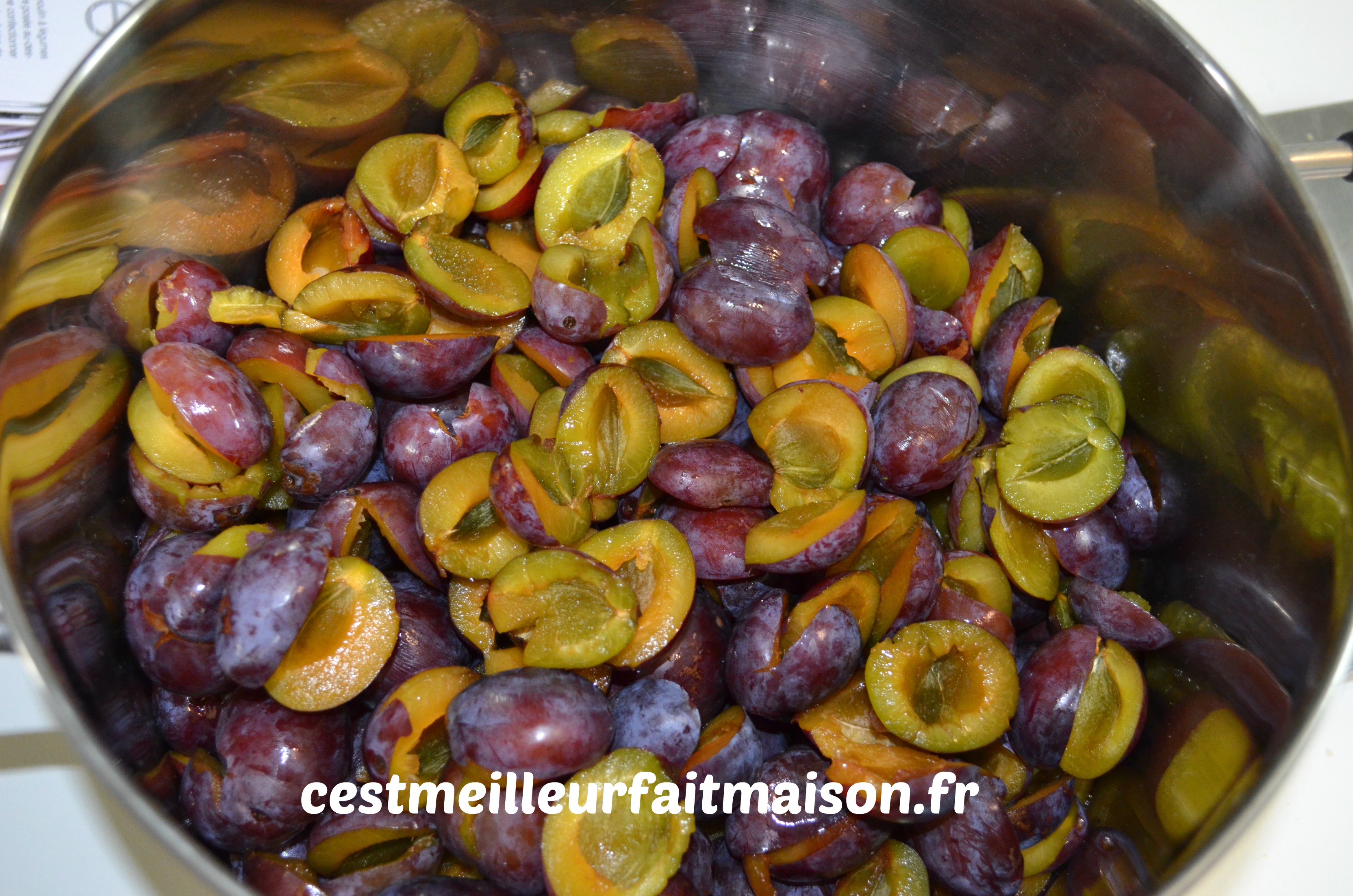 Confiture de quetsches C'est meilleur fait maison