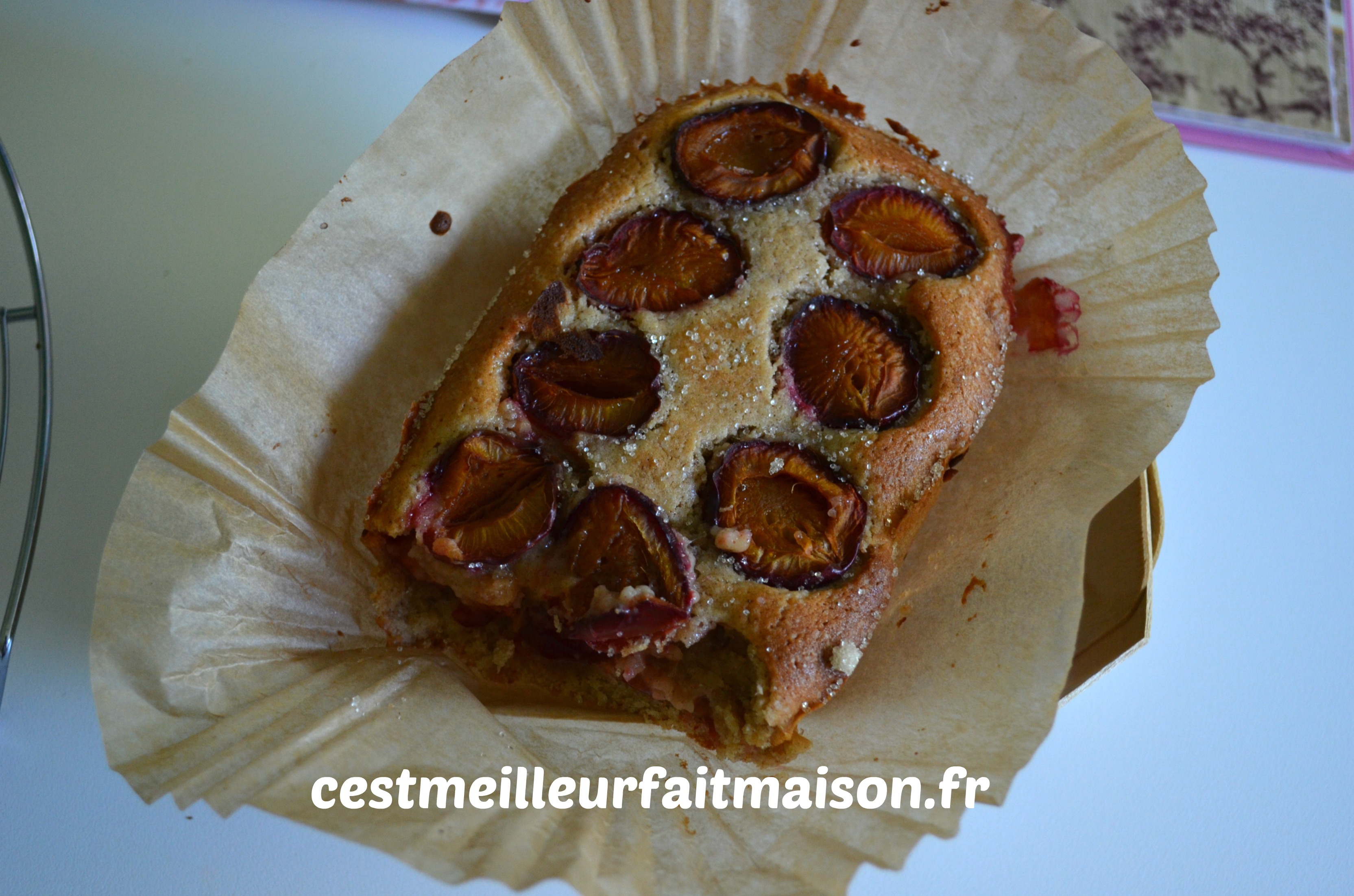 Gâteaux aux quetsches et à la cannelle