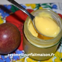 Crème aux fruits de la passion