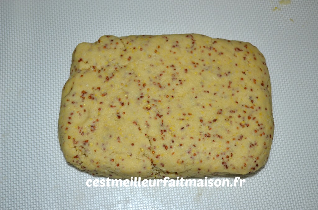 Biscuits à la moutarde et au comté - C'est meilleur fait maison