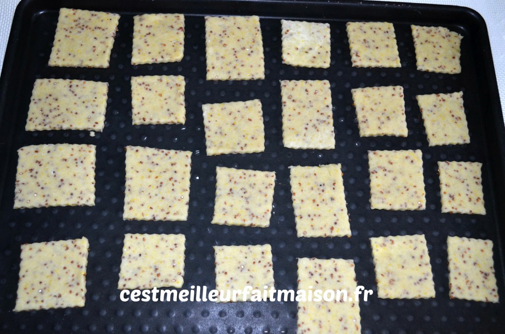 Biscuits à la moutarde et au comté - C'est meilleur fait maison