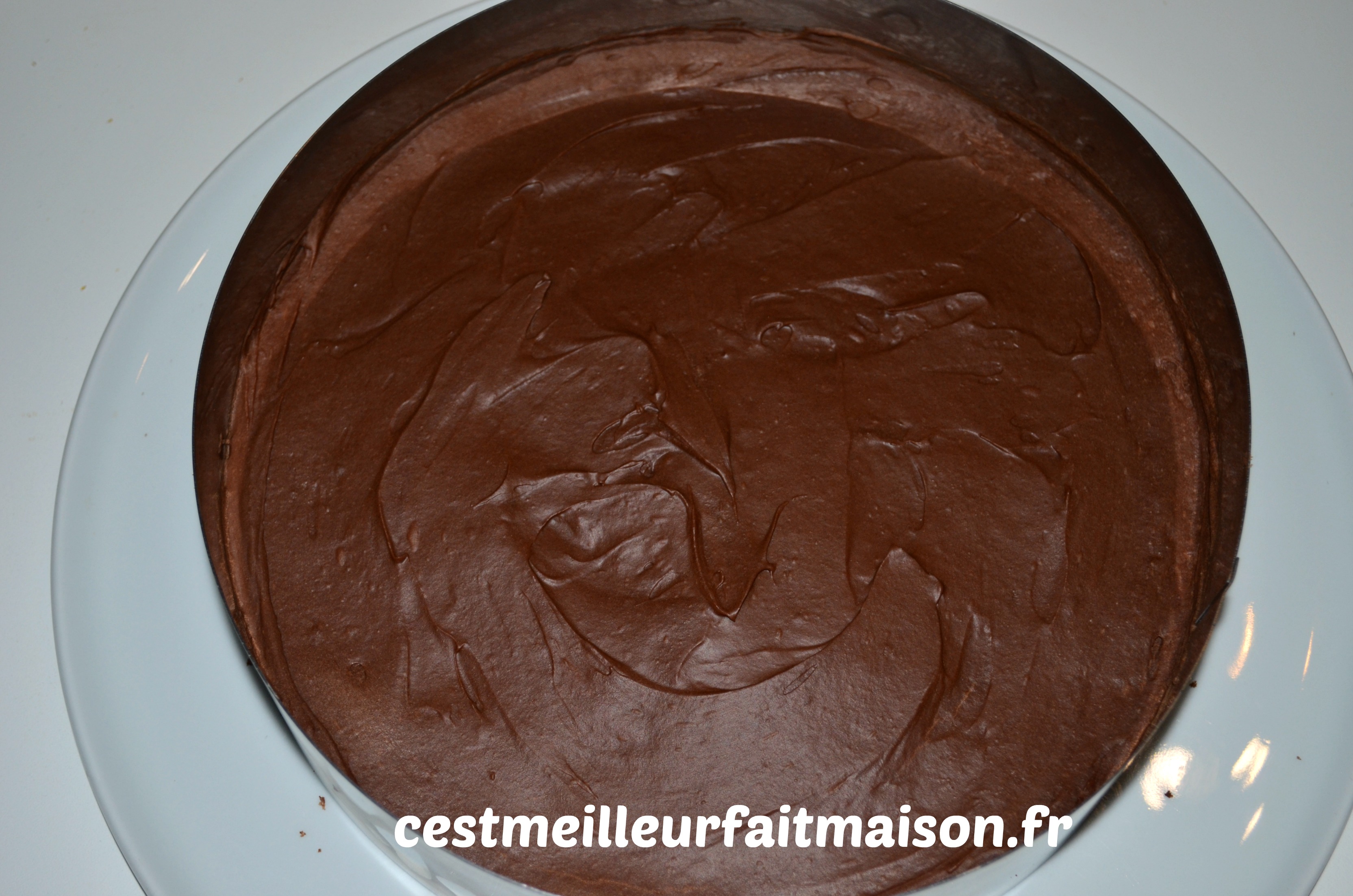 Gâteau double chocolat