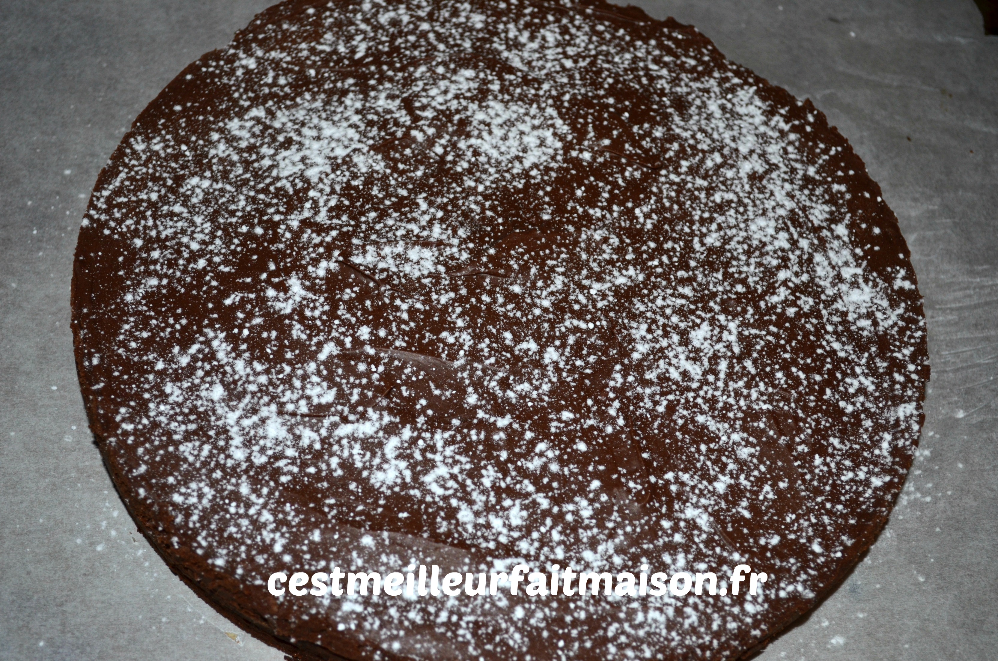 Gâteau double chocolat