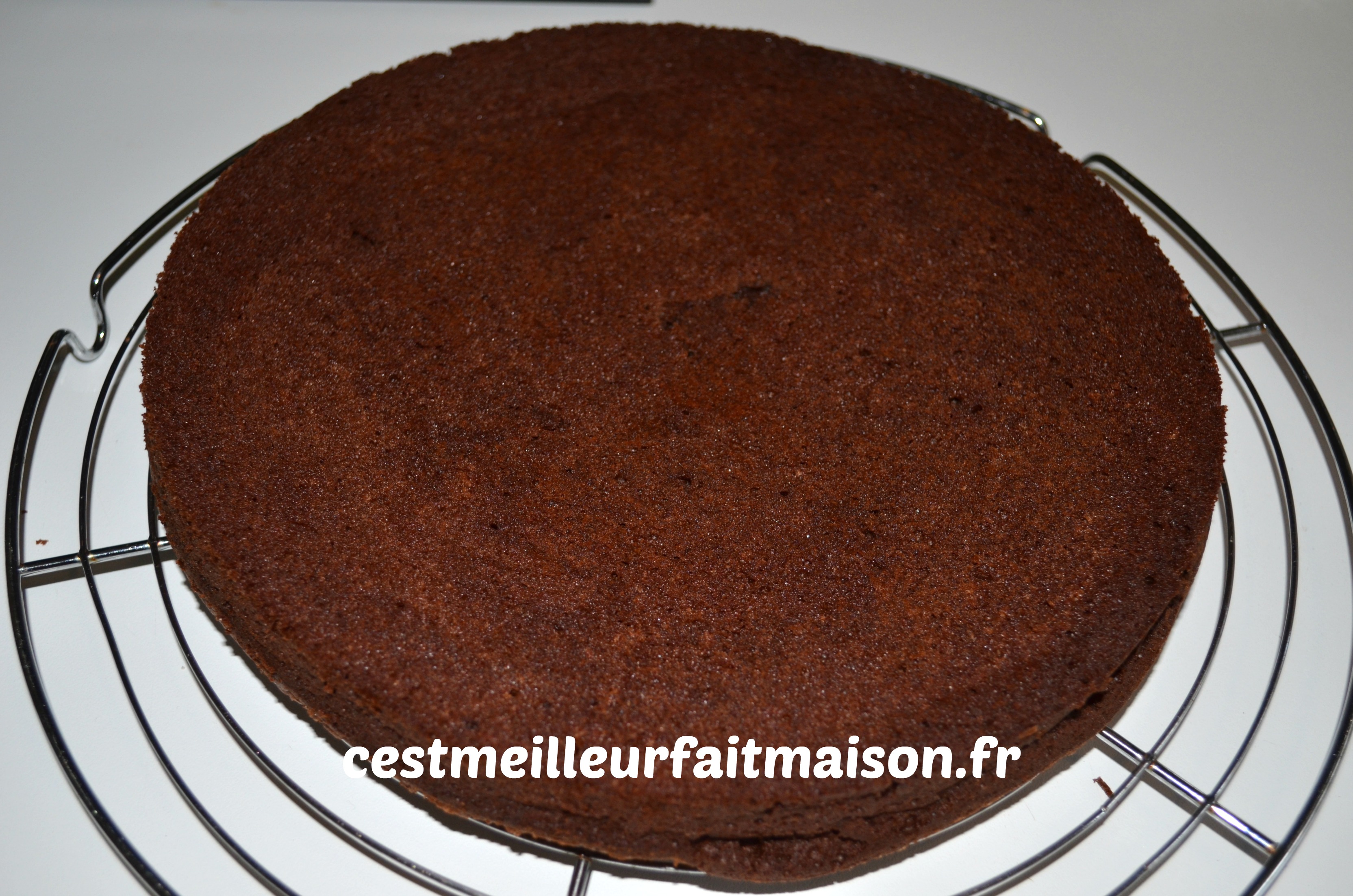 Gâteau double chocolat