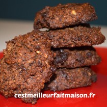 Cookies chocolat noix (sans gluten, sans œufs, sans lait)