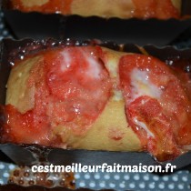 Mini cakes aux fraises Tagada