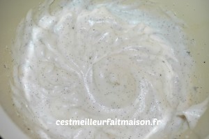 Gâteau noix de coco mangue vanille