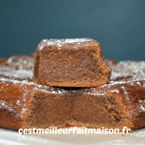 Fondant chocolat caramel